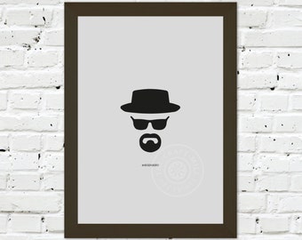 0044 Breaking Bad #Heisenberg A3 Wall Art Print Multiple Sizes