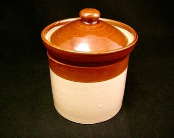 1970's Pearsons Pottery Stoneware Lidded Canister
