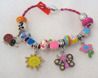 319 - CLEARANCE - Summers Here! Charm Bracelet