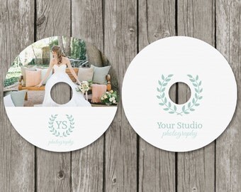 Wedding CD Label Template DVD Case CD Sleeve Cover Sticker