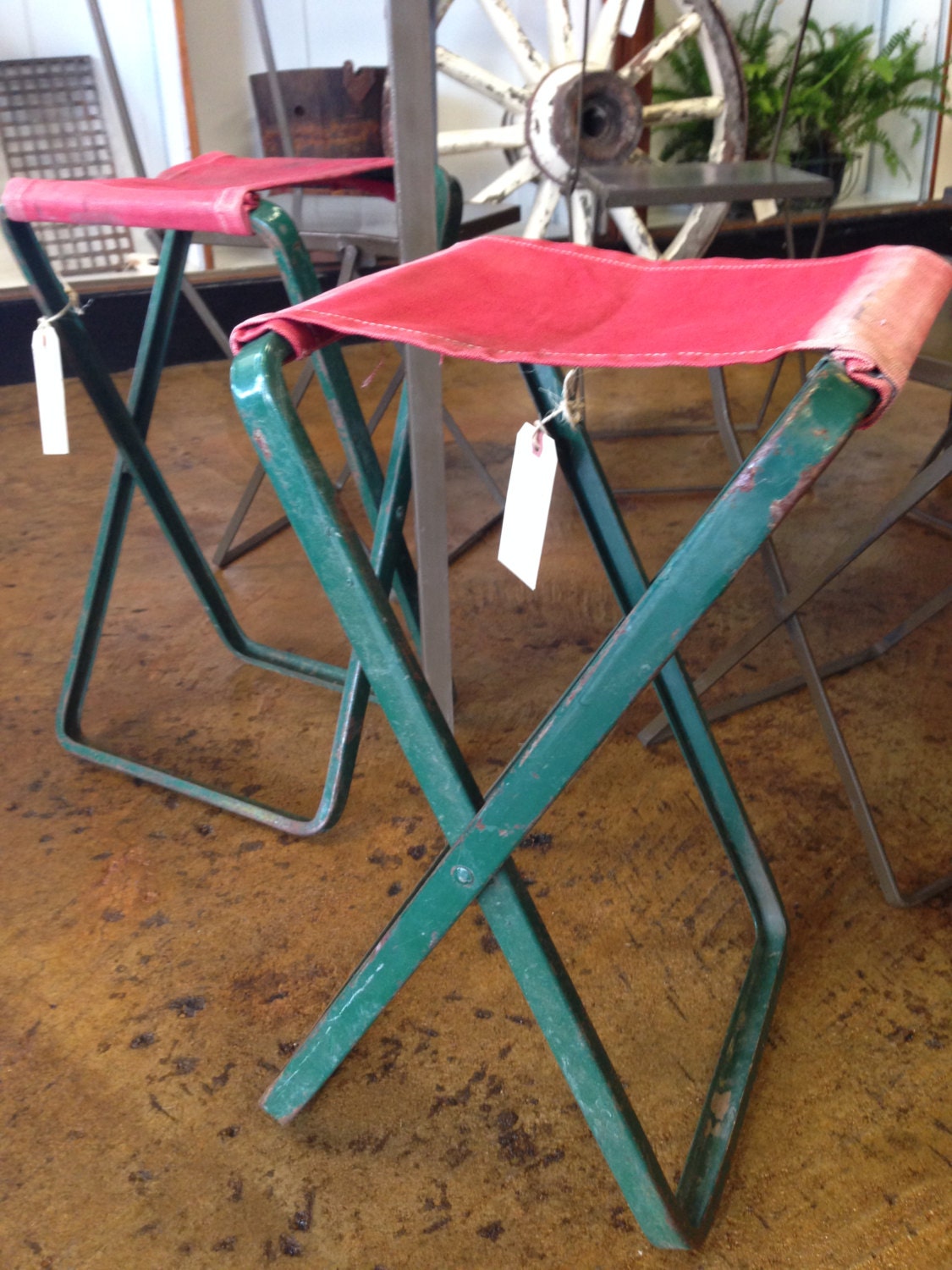 Vintage Coleman Camping Stool