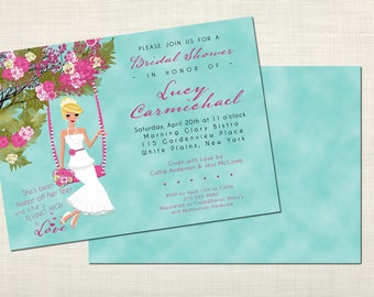 Southern Bridal Shower Invitations 9