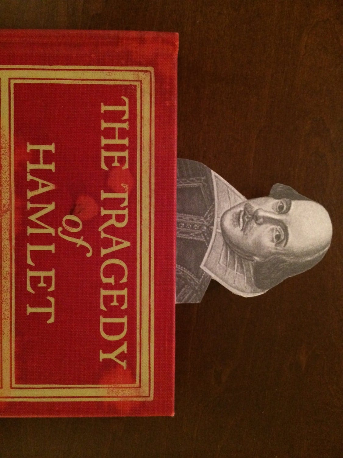 Shakespeare Bookmark by PearlAndViolet on Etsy