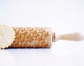 CATS - Embossing rolling pin, laser engraved rolling pin