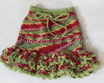 Patron jupe enfant MARGUERITE pochette
