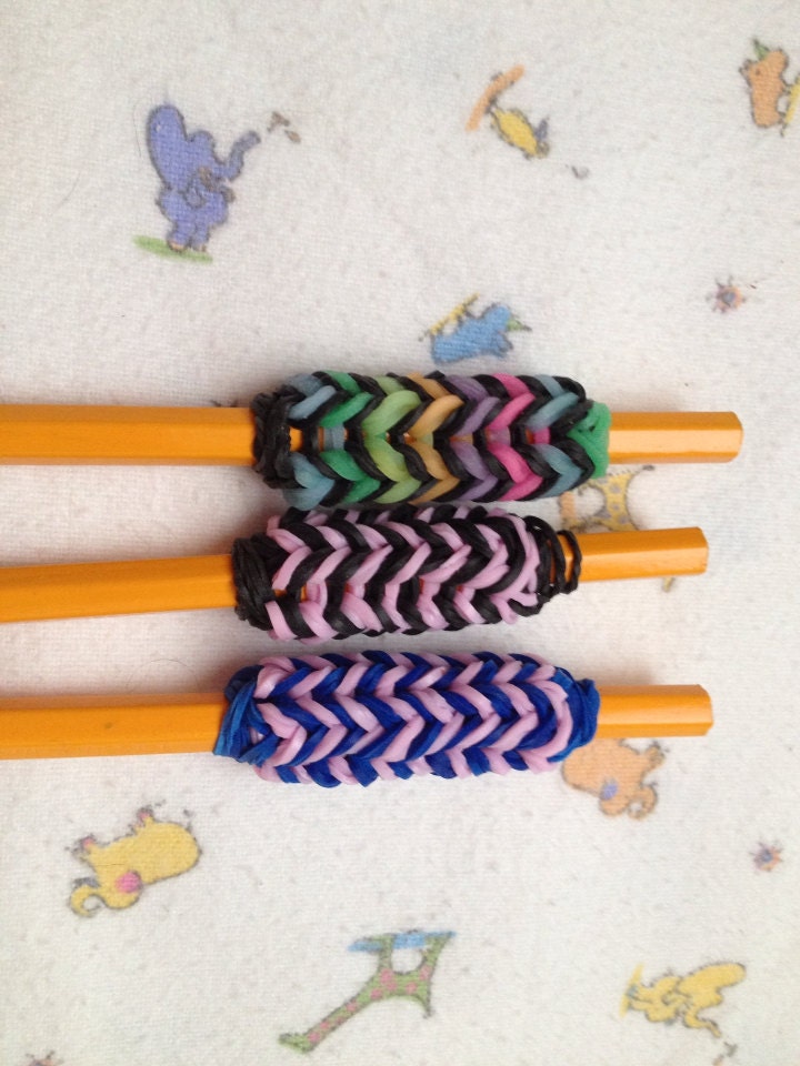 Rainbow Loom Pencil Gripper
