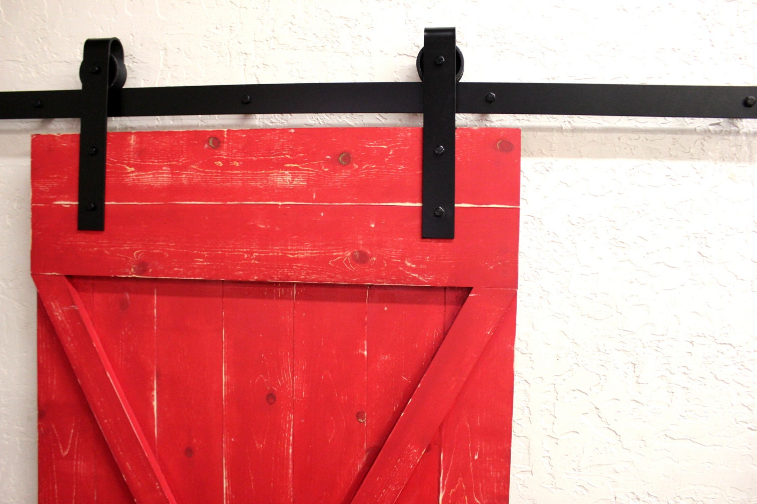 Sliding barn door hardware fits all doors