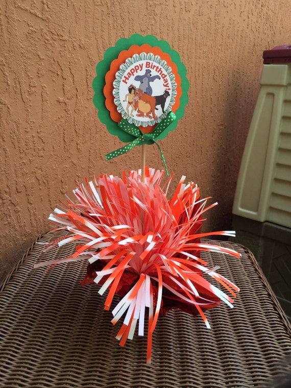 Jungle Book centerpiece balloon weight.