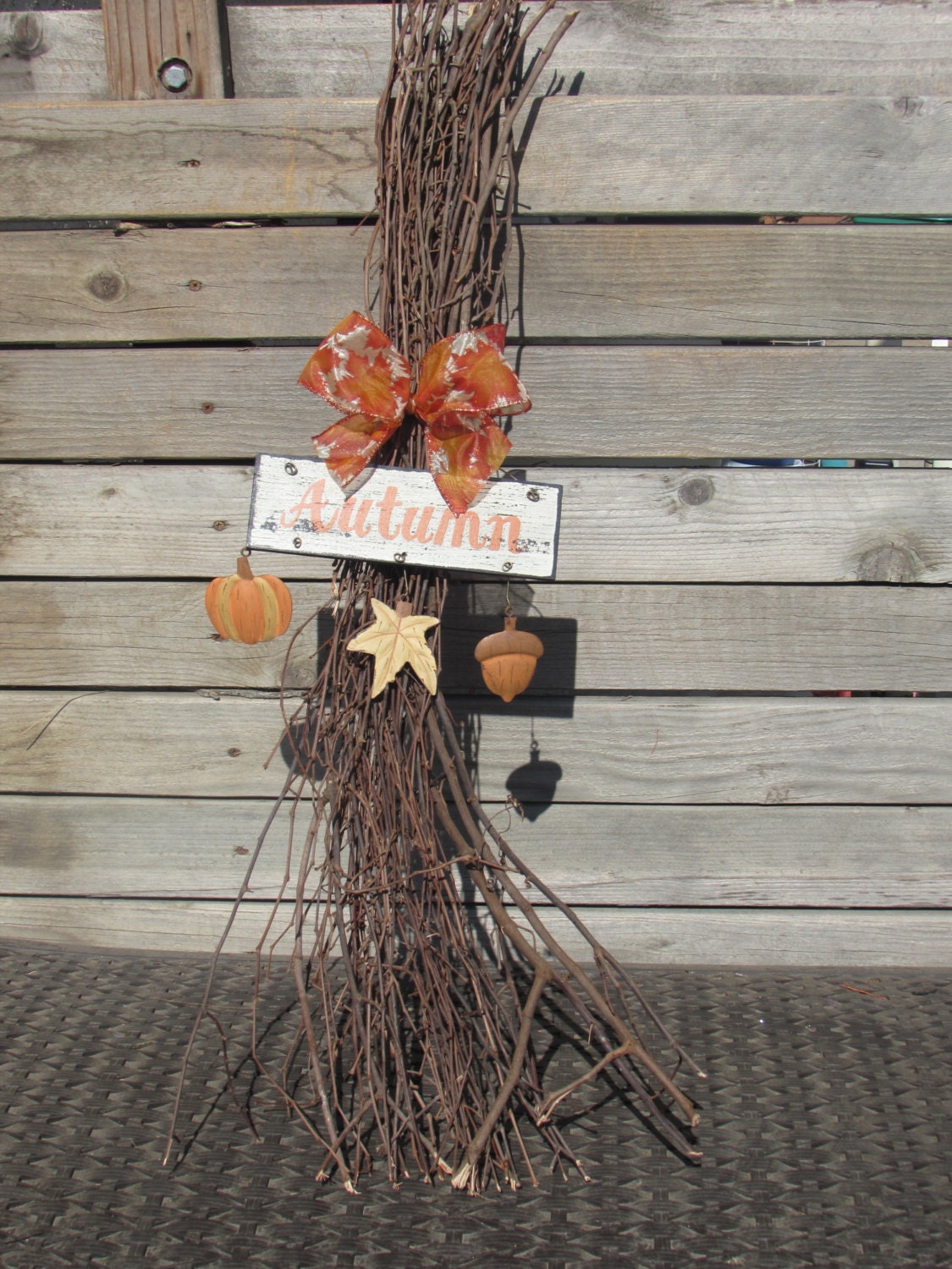 33 Autumn Twig Swag Autumn Grapevine Swag Fall Door