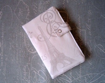 Last One! FINAL SALE Passport Cover/ Travel Wallet/ Passport Holder/ Passport Organizer / Eiffel tower pattern/ Ready to ship