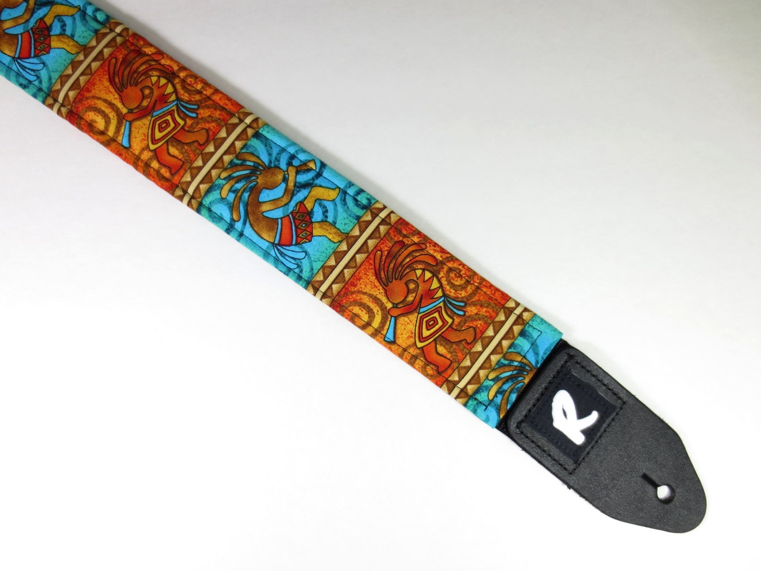 Kokopelli Southwestern Guitar Strap Native American Navajo