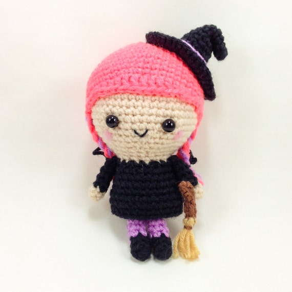 Crochet Amigurumi Flo the Witch