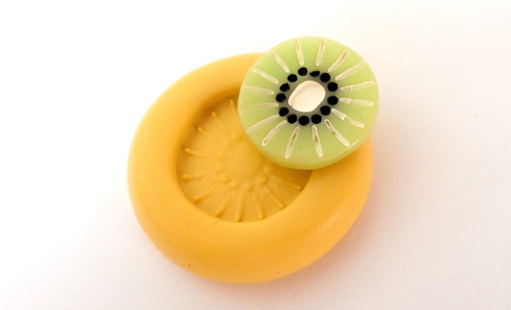 Kiwi Mold Mould Resin Clay Fondant Wax Soap Fimo Kawaii