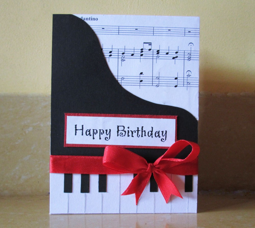 Happy Birthday Musical Cards 35 Images Musical Instruments Birthday Card 7x7inch Handmade By Musical Happy Birthday 1s Birthday Card Happy Birthday Musical Greeting Singing