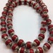 B7 Tibetan Coral with Silver Cap Beads/Necklace