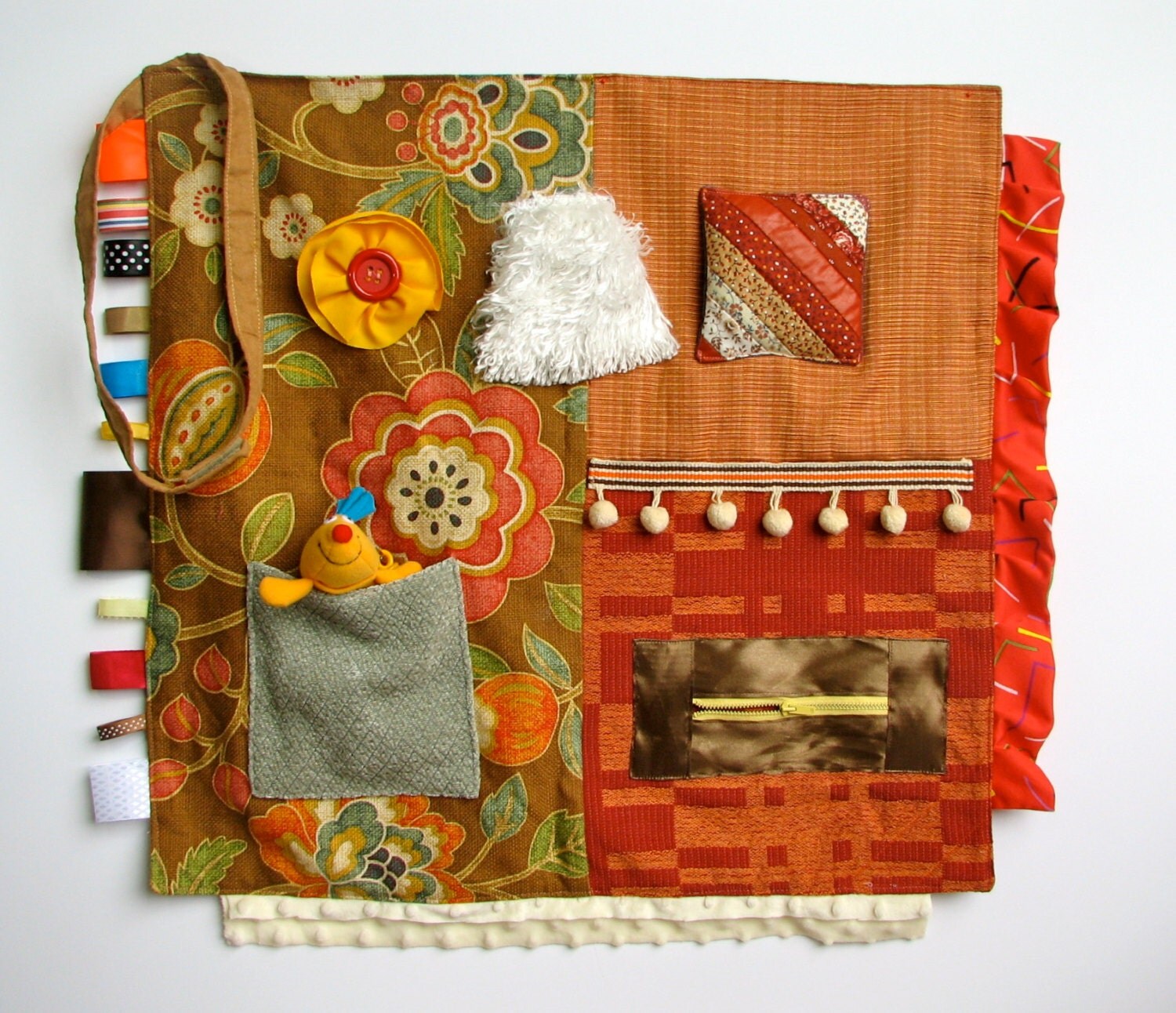 Activity blanket for Alzheimer's/dementia