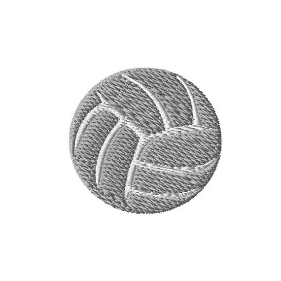 Volleyball Machine Embroidery Design 2 sizes