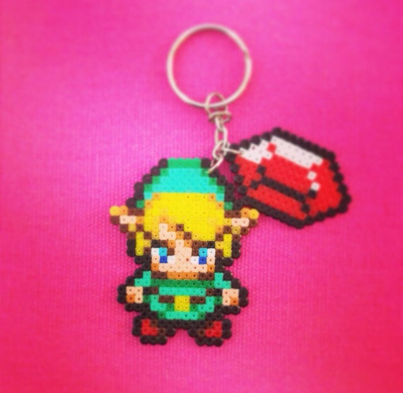 Legend of Zelda: Link/Rupee 8bit/Sprite by Worldof8bitCraft