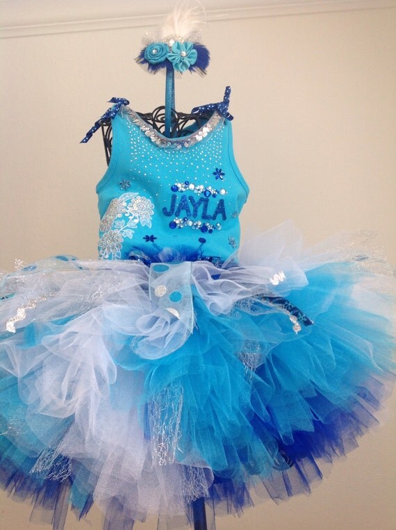 frozen themed tutu