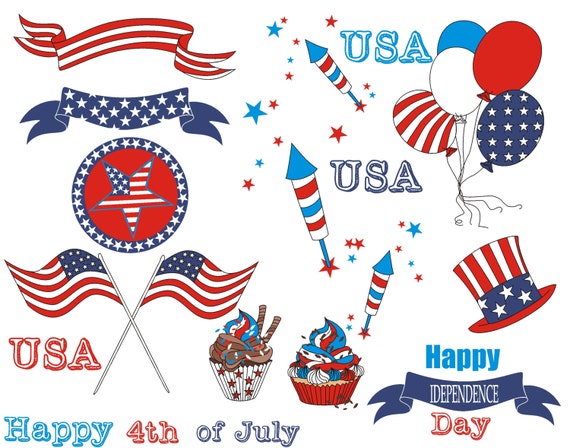 july 4th clipart vintage - photo #32