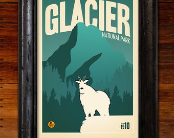 Glacier National Park Poster