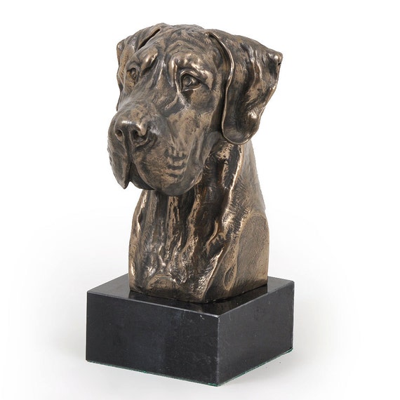 stone great dane statues