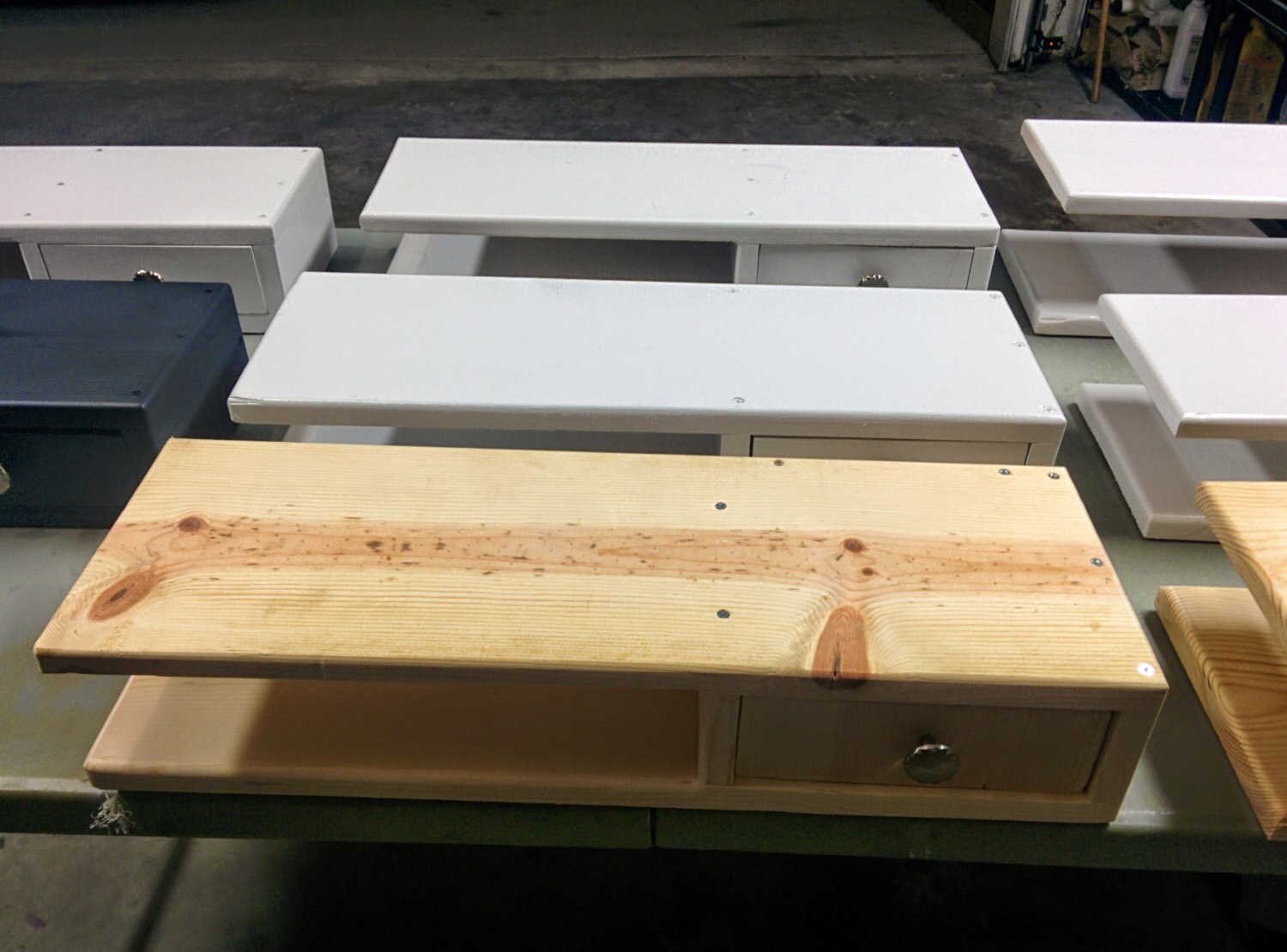 Embroidery or Sewing Machine Riser Solid Unfinished Wood