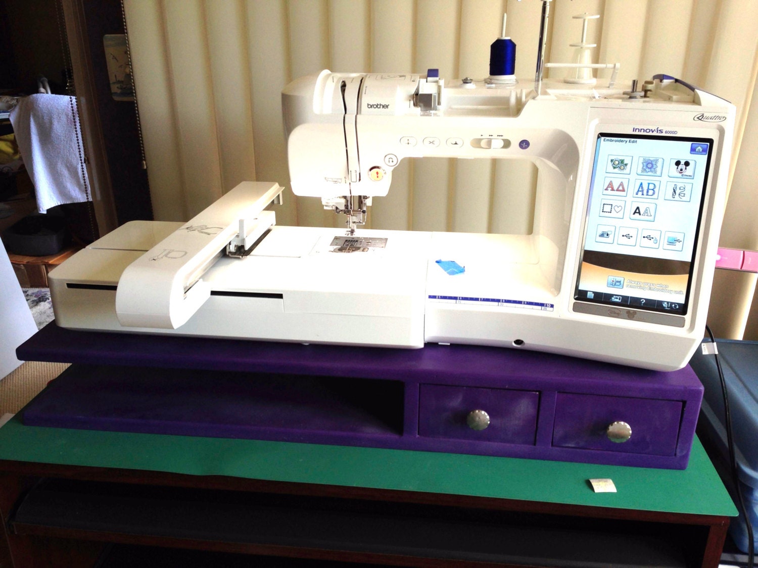 Extra Large Embroidery or Sewing Machine Riser Solid