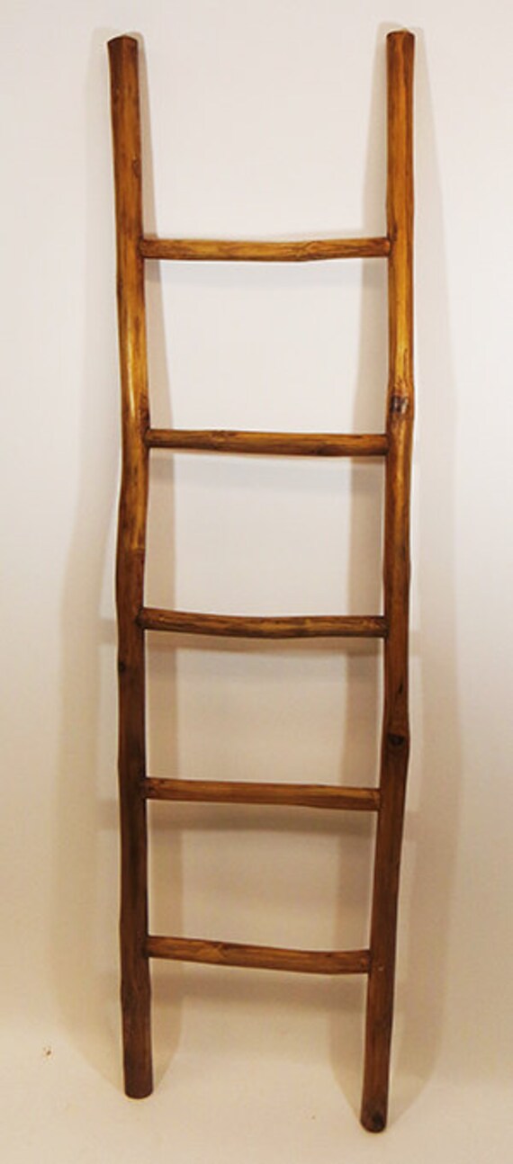 66H Teak log ladder TL66 series by Mastergardenproducts on Etsy