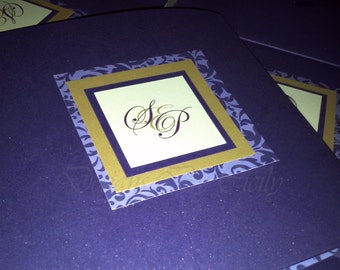 vellum overlay wedding invitations