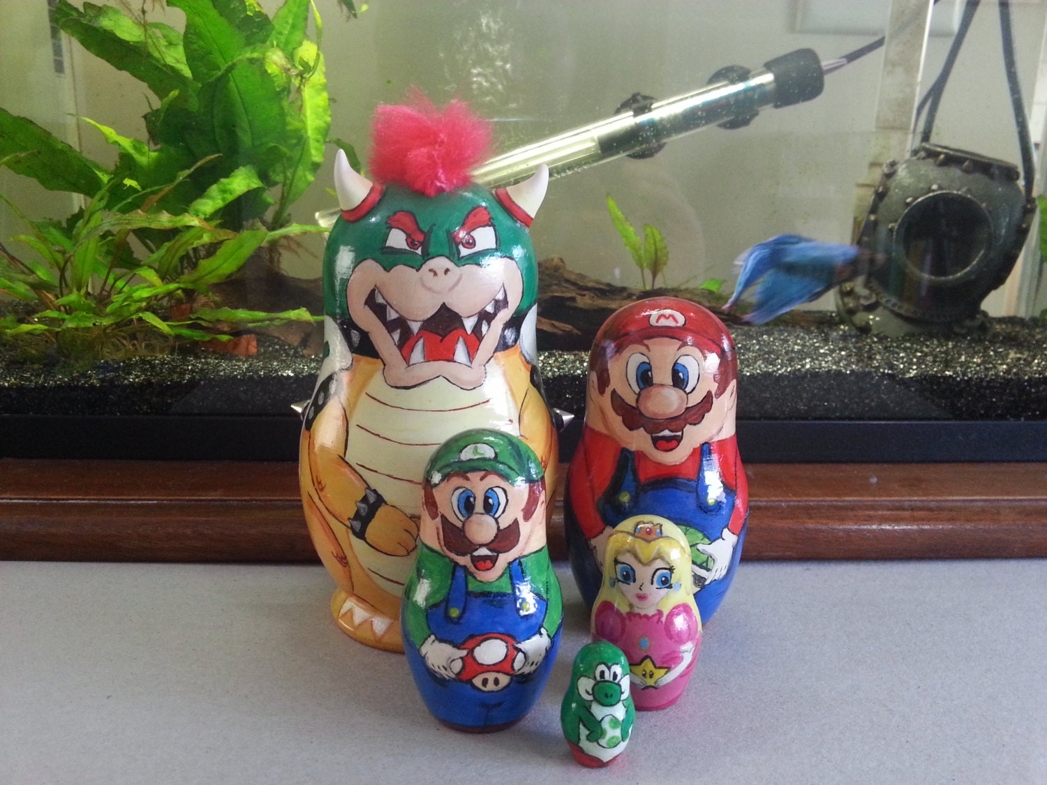 mario nesting dolls