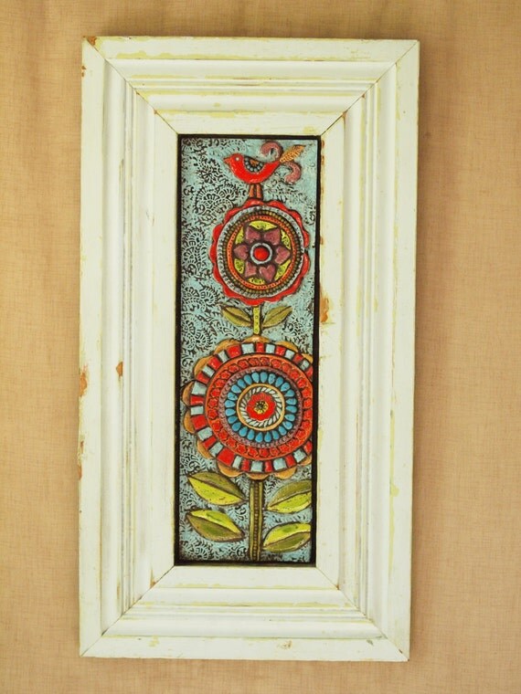 Mosaic Wall Art Mosaic Tile Art Framed Mosaic by romyandclare