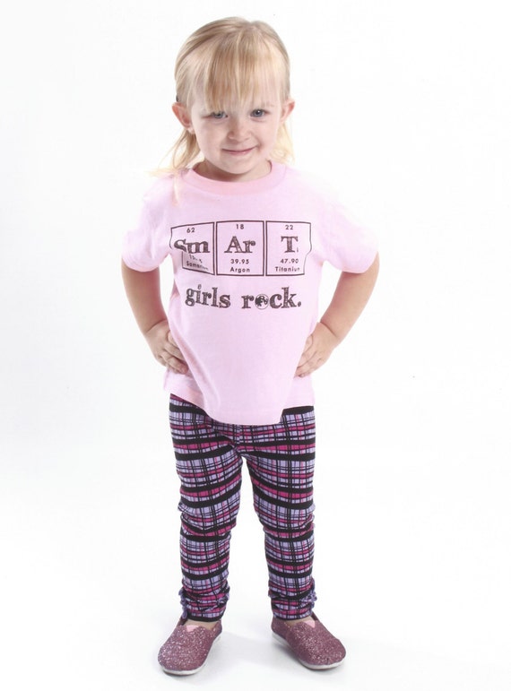 gift periodic items table Rock Table Smart   Periodic TShirt Girl  and Girls Science Toddler