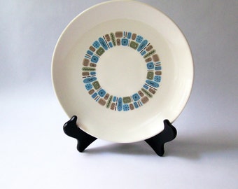 Mid Century Modern TEMPORAMA Pattern 10" Plate