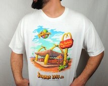 mcdonalds flintstones shirt