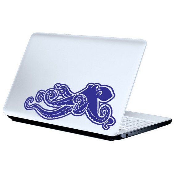 Octopus Decal / Octopus Laptop Decal / Octopus Car Sticker