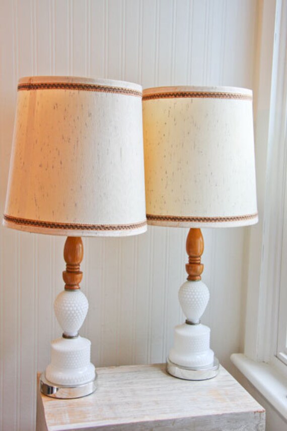 Early American Lamps Hobnail Glass Lamp Early American