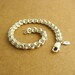 Sterling Silver Chainmaille Bracelet, 3 in 3, 3 by 3, Ready To Ship