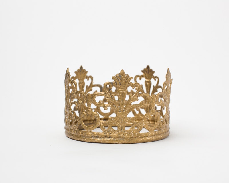 Gold Crown Cake Topper gold crown Mini Crown by ...