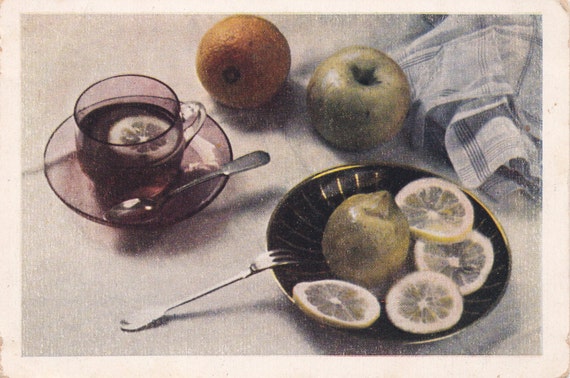 Vintage Photo by Zivert (Still Life) Postcard - 1950