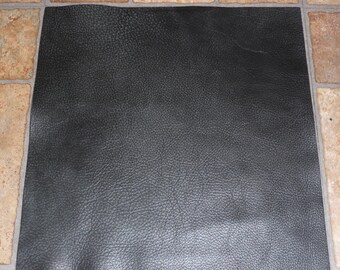 Leather 12"x20" BOMBER KING Charcoal Slate Marbled SOFT thick Cowhide 3-3.25oz / 1.2-1.3mm PeggySueAlso™ E2882-04