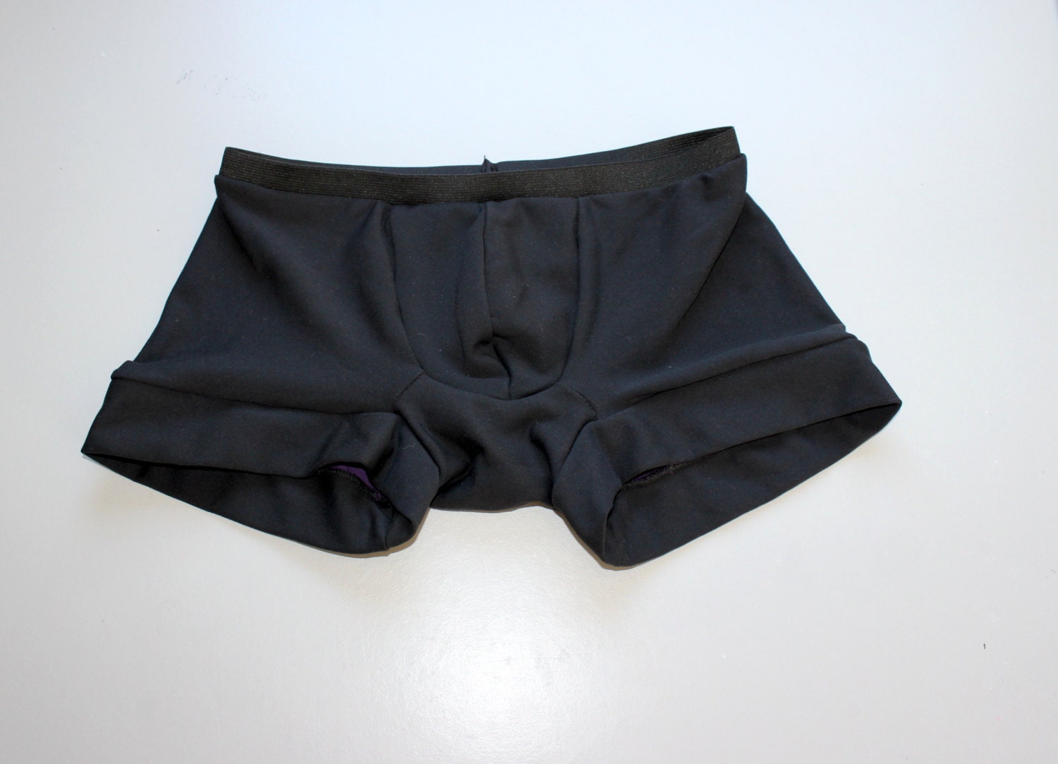 Custom Mens Boxer Brief Shorts Swim Trunks /Any Size /Made