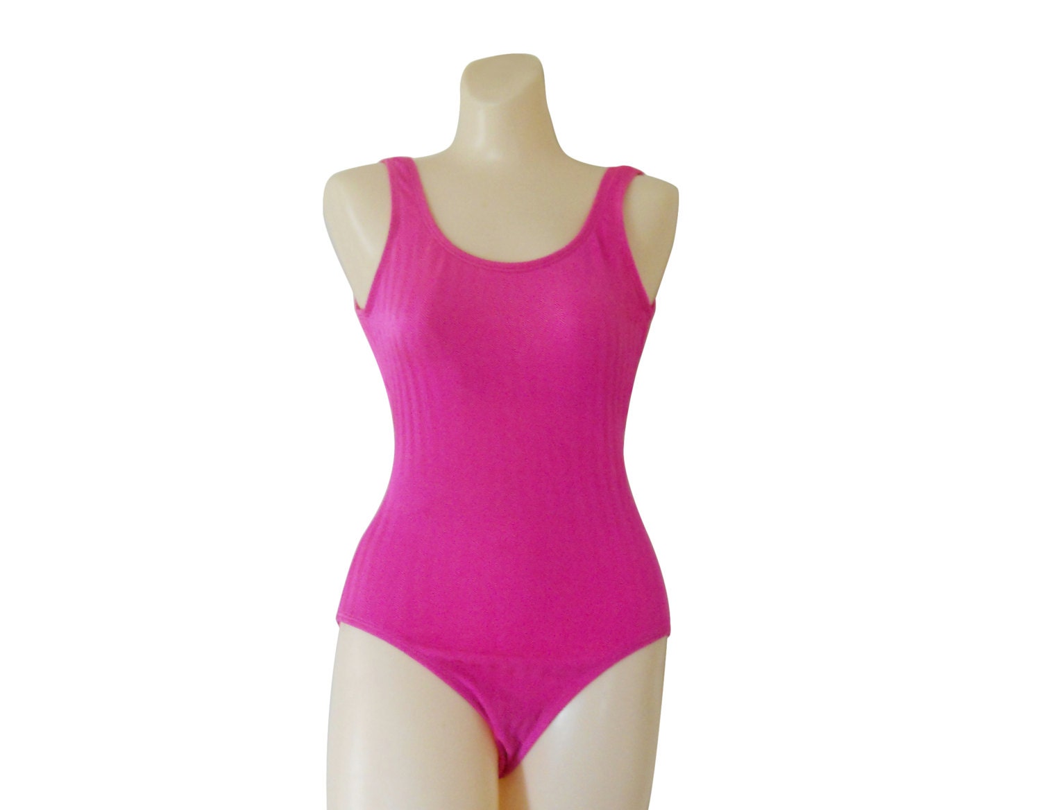 One Piece Swimsuit Hot Pink Swimsuit One Piece Swim Suit Women