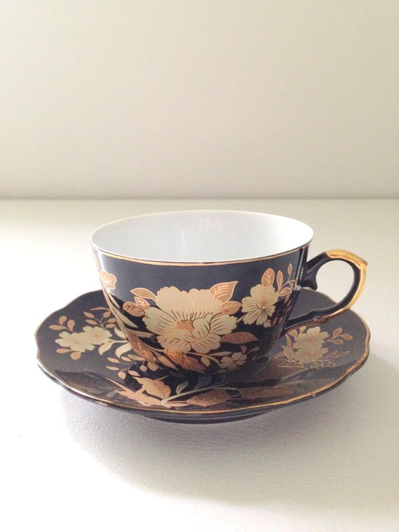 Vintage Yamasen Fine Porcelain 24 Gold Collection Japan Tea