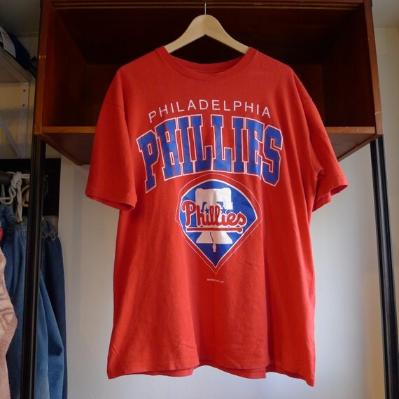 Vintage PHILADELPHIA PHILLIES Shirt 1993 Starter tag 100