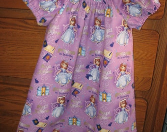 Peasant Dress-Sofia the First-Princess in Training with coordinating ...