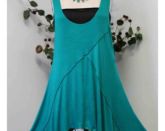 Dare2bstylish Plus Size Top Lagenlook Layering Tunic Top Size 1 and Size 2