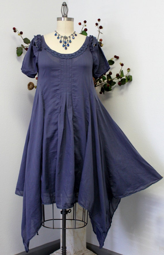 Summer Lagenlook Princess 2 PC Lace cold Shoulder Dress and Matching Slip. S, M, L, Boho, Country, Hip Hop, Travel