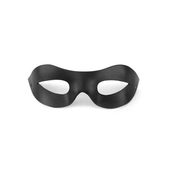 Leather Mask Thief Watchmen Black Cosplay Cat Burglar by LMEmasks