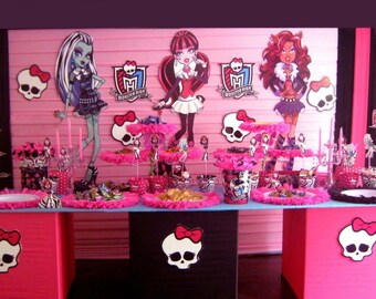 Monster High - Draculaura - Frankie Stain Party Prop - Event Decoration ...